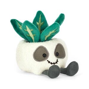 Jellycat Amusables Skull Planter Plush Toy New